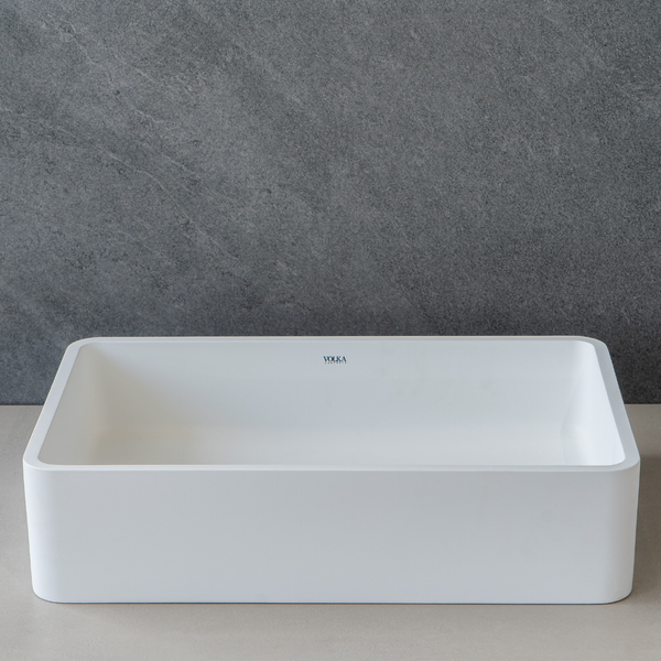 Lavamanos Flow White