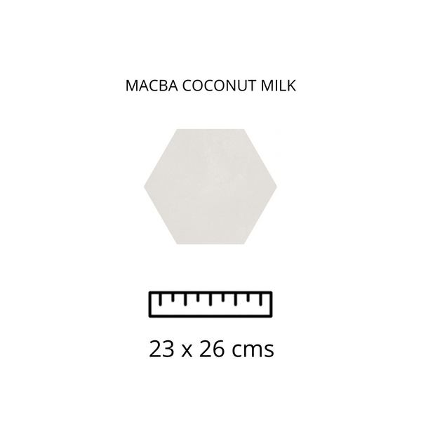 MACBA COCONUT MILK 23X26