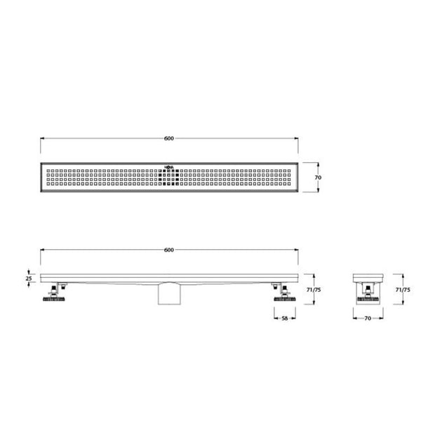 Aquaflow Classic 100 Drain 