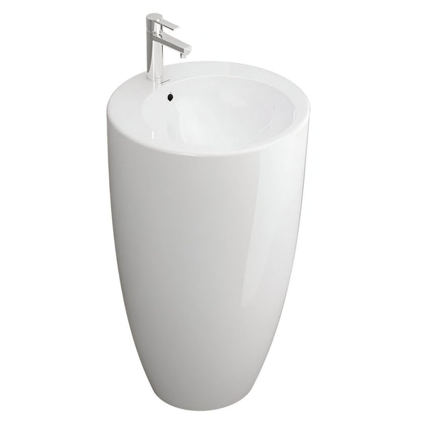 White Drum Washbasin