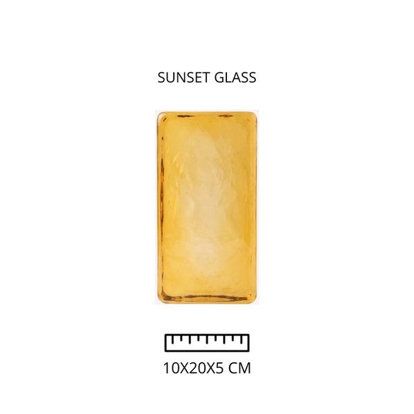 Sunset Glass Brick KS-013