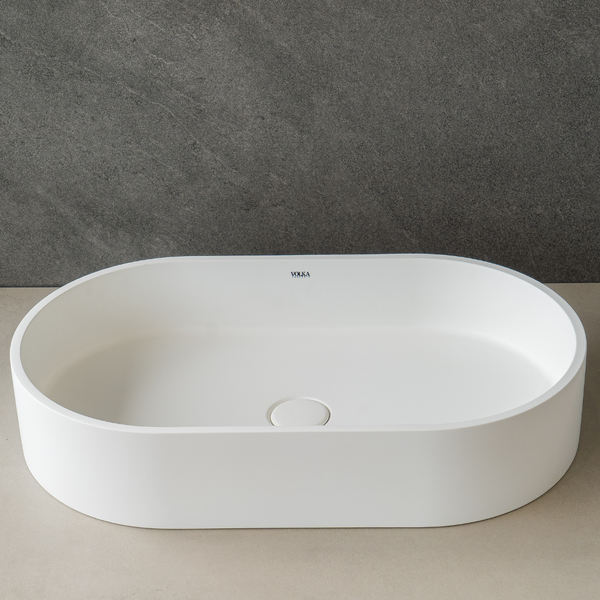 Lavamanos Orbit White