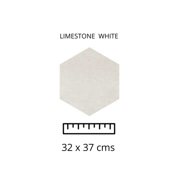 LIMESTONE WHITE 32X37