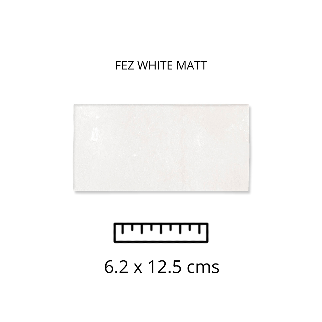 FEZ WHITE 6.2X12.5