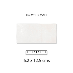 FEZ WHITE 6.2X12.5