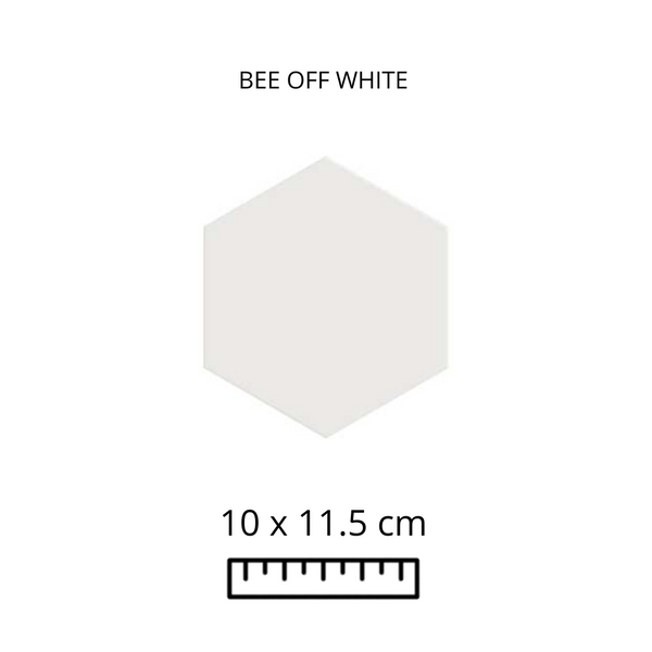Bee Off White 10X11.5