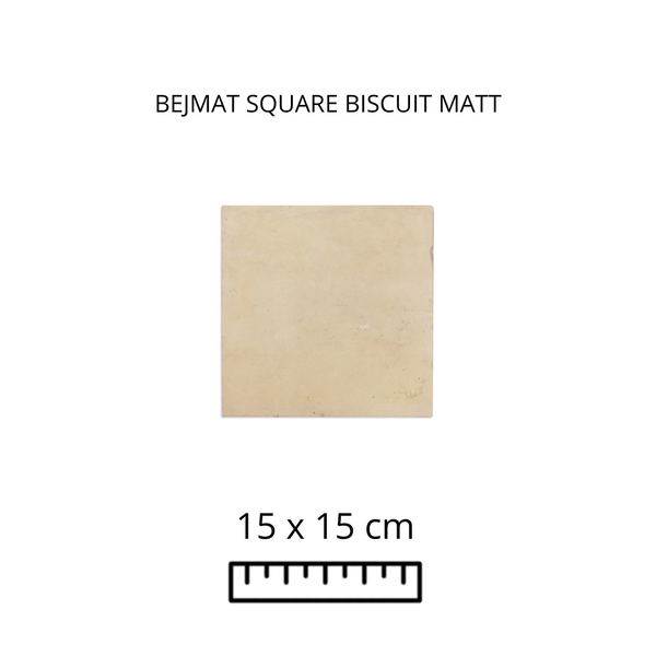 BEJMAT SQUARE BISCUIT 15X15