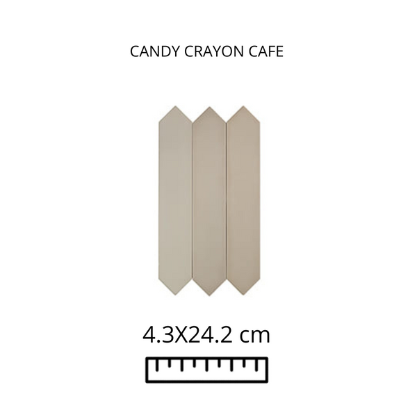 CANDY CRAYON CAFE 4.3X24.2
