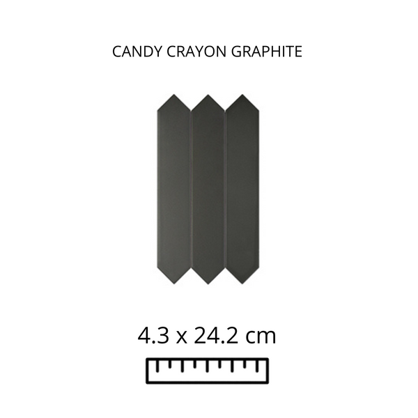 CANDY CRAYON GRAPHITE 4.3X24.2