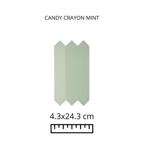 CANDY CRAYON MINT 4.3X24.2