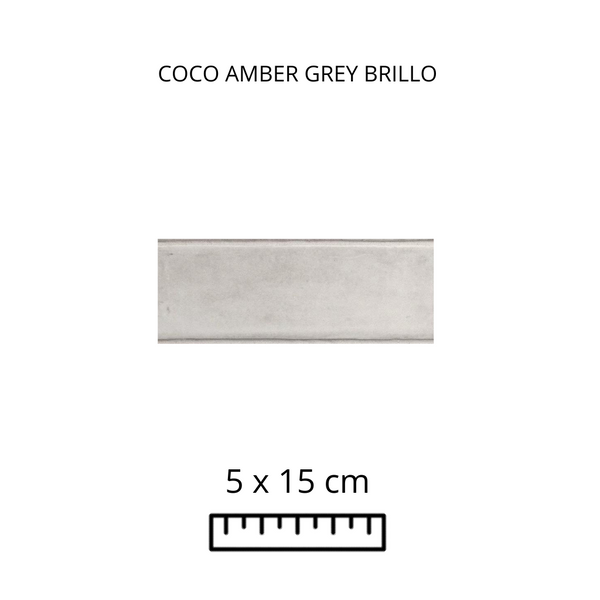 COCO AMBER GREY 5X15 BRILLO