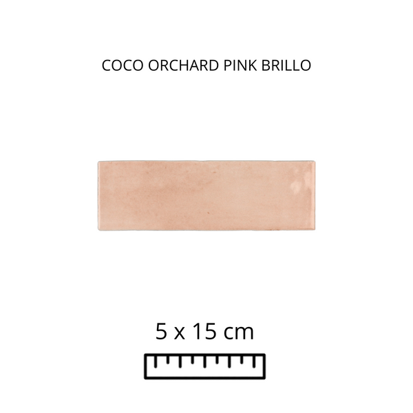 COCO ORCHARD PINK BRILLO 5X15