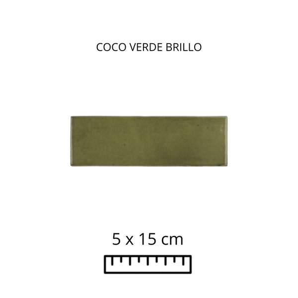 COCO VERDE BRILLO 5X15