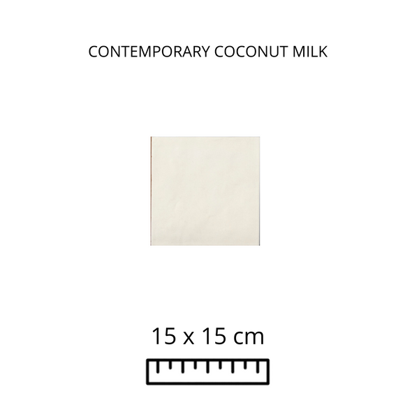 CONTEMPORARY COCONUT MILK 15X15