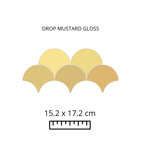 DROP MUSTARD 15.2x17.2