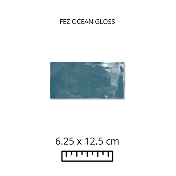 FEZ OCEAN GLOSS 6.25X12.5