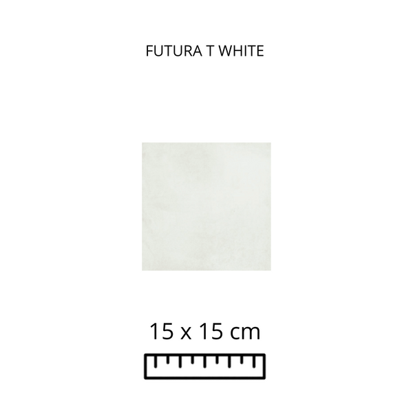 FUTURA WHITE 15x15