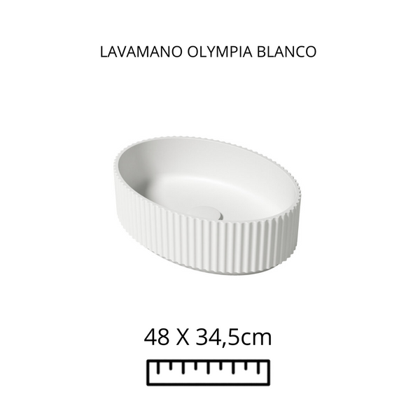 LAVAMANOS OLYMPIA BLANCO