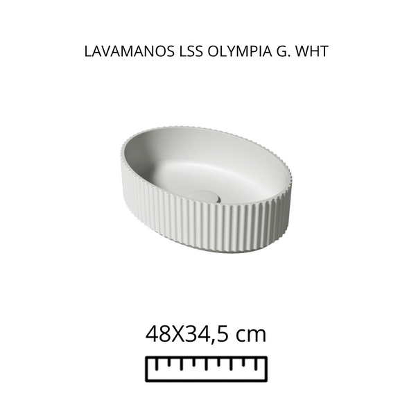 LAVAMANOS LSS OLYMPIA G.WHITE