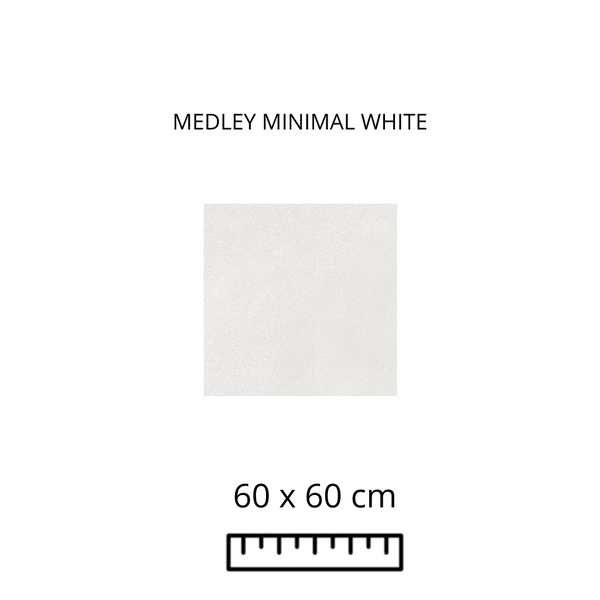 MEDLEY MINIMAL WHITE 60X60