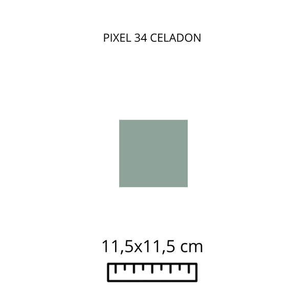 PIXEL 34 CELADON 11.55X11.55