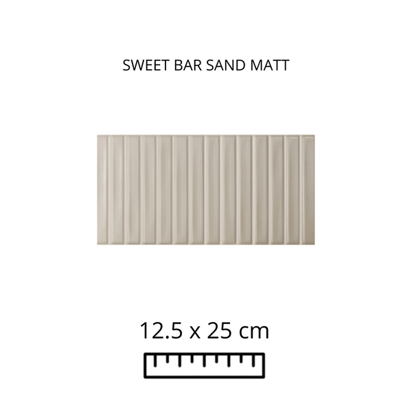 SWEET BAR SAND MATT 12.5X25