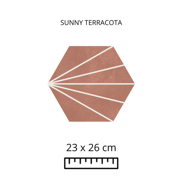 SUNNY TERRACOTA 23X26