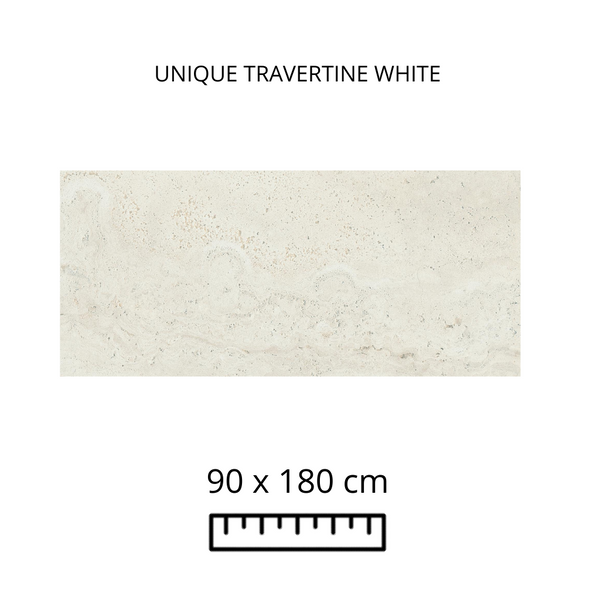 UNIQUE TRAVERTINE WHITE 90X180
