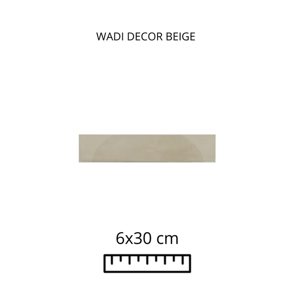 WADI DECOR BEIGE 6X30