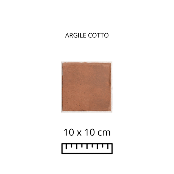 ARGILE COTTO 10X10