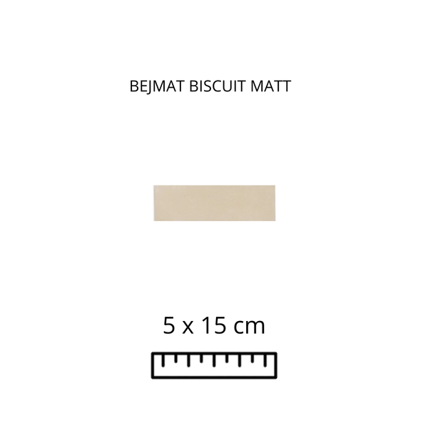 Bejmat Biscuit Matt 5X15