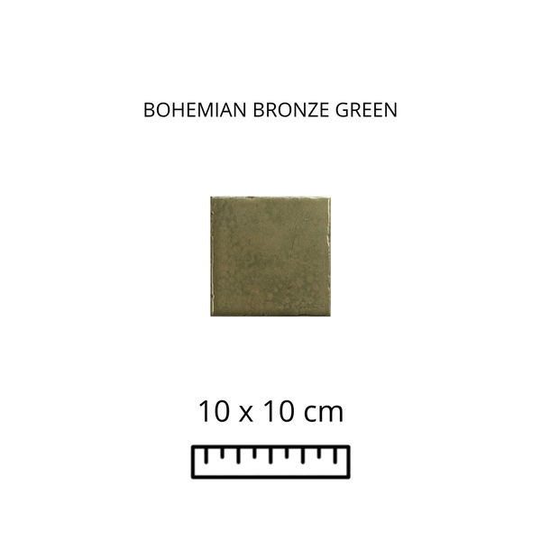 Bohemian Bronze Green 10X10