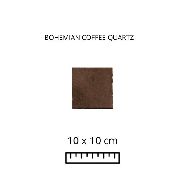 Bohemian Coffee Quartz 10X10