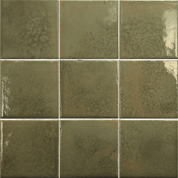 Bohemian Bronze Green 10X10