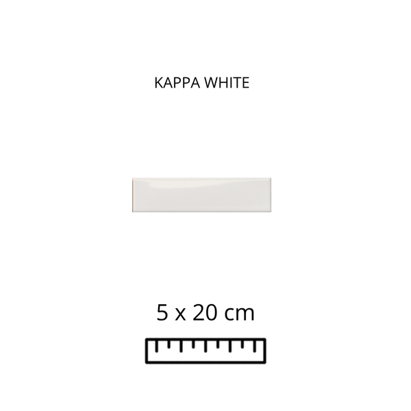 Kappa White 5x20