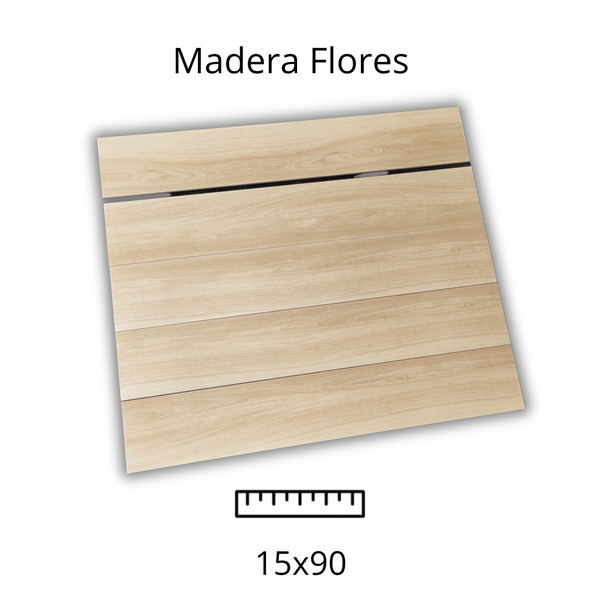 Madera Flores 15x90