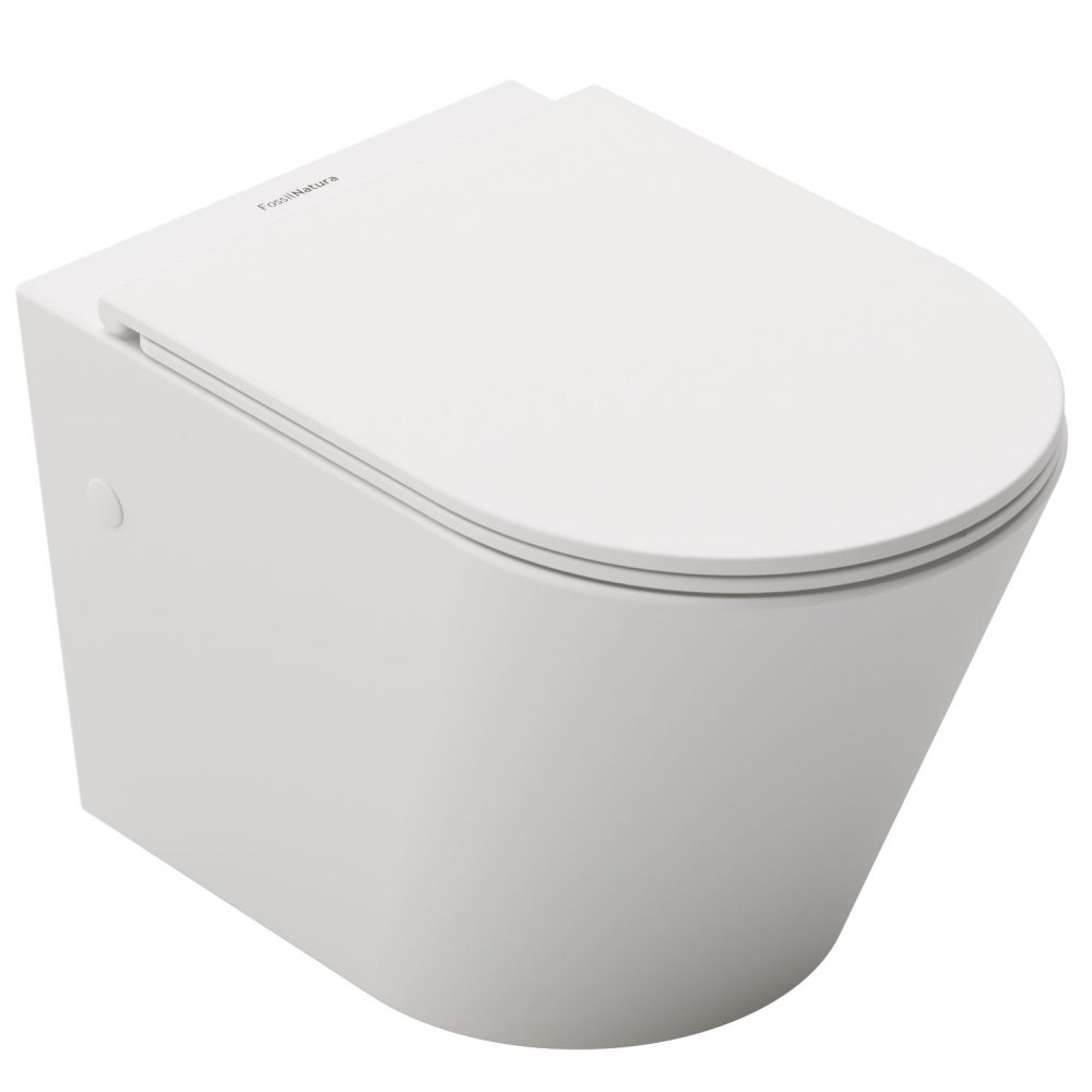 Venice Wall Hung Toilet Matt White