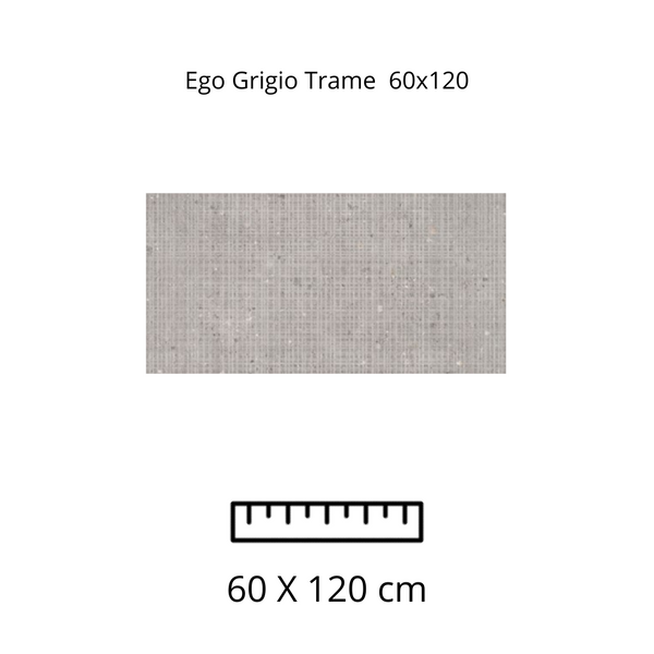 Ego Trame Grigio 60X120