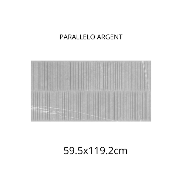 Parallelo Argent 59.5X119.2