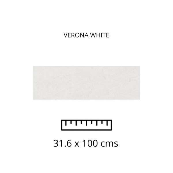 Verona White 31.6X100