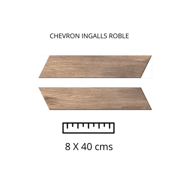 Ingalls Chevron Oak 8x40