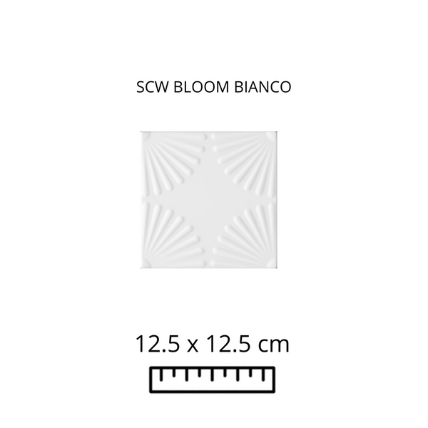 SCW Bloom White 12.5x12.5