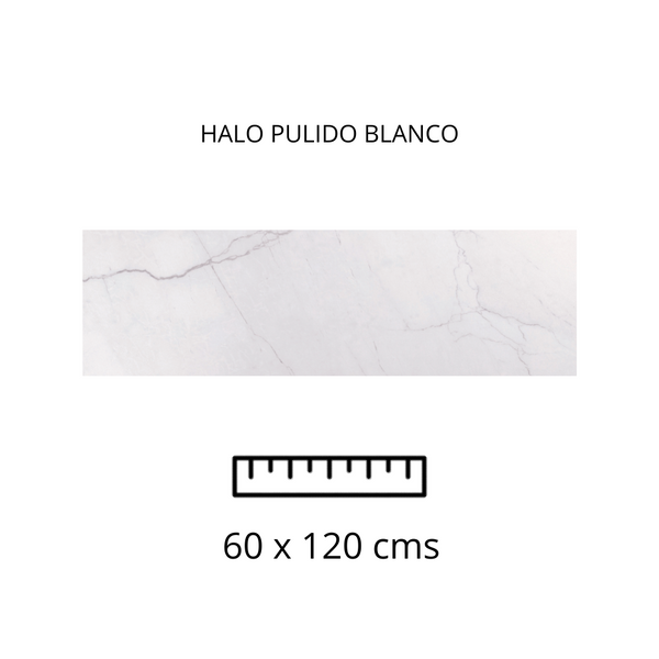 Halo Pulido Blanco 59X119