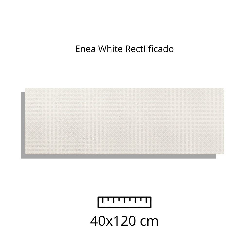 Enea / Flow White Rect. 33.3X100 