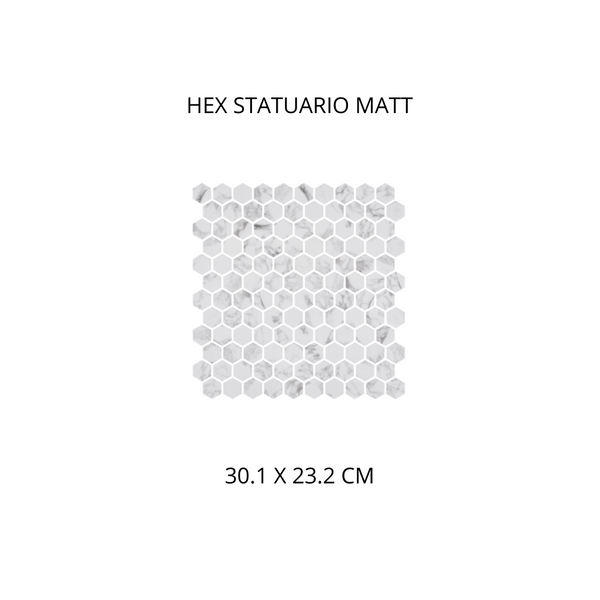 Hex Statuario Matt