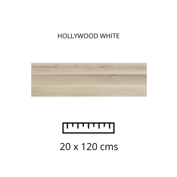 Hollywood White 30 X 120