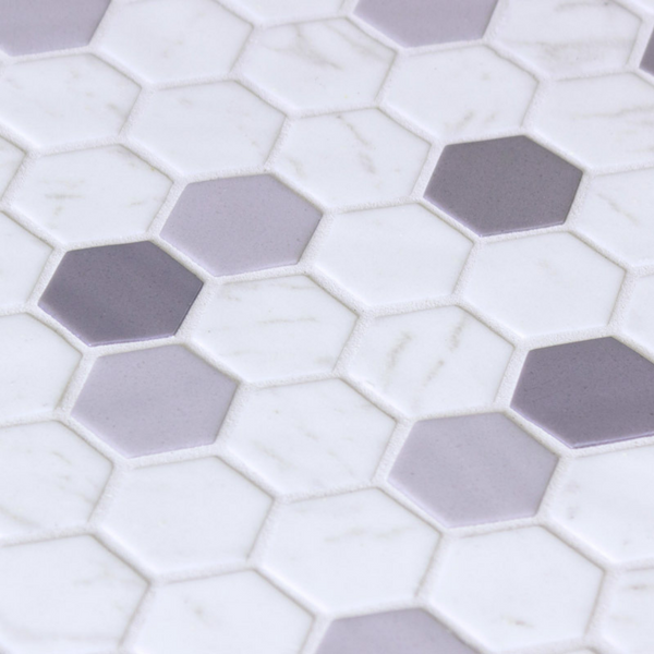 Hex Blend Metal Carrara 