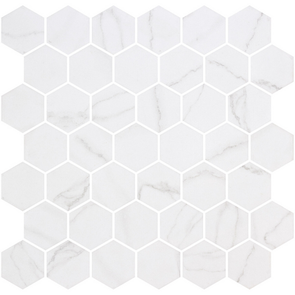 Hex XL Venato White Matte