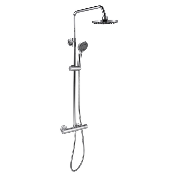 Senso Chrome Thermostatic Shower System