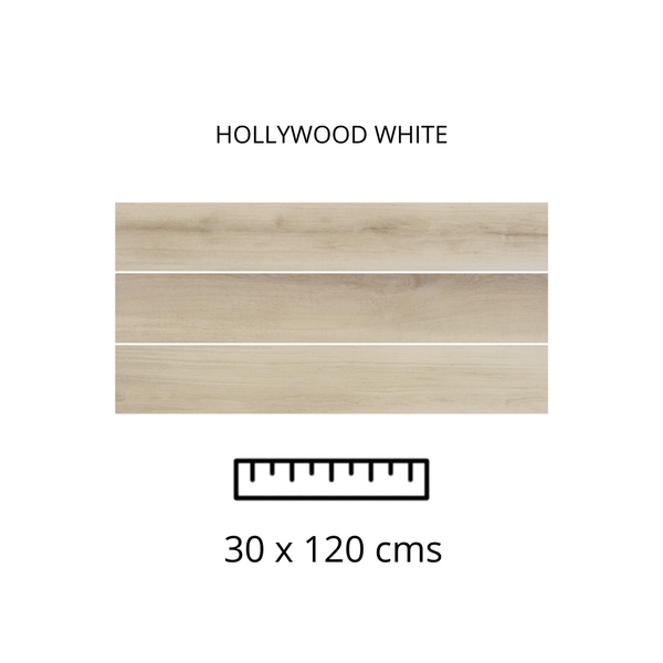 Hollywood White 30 X 120